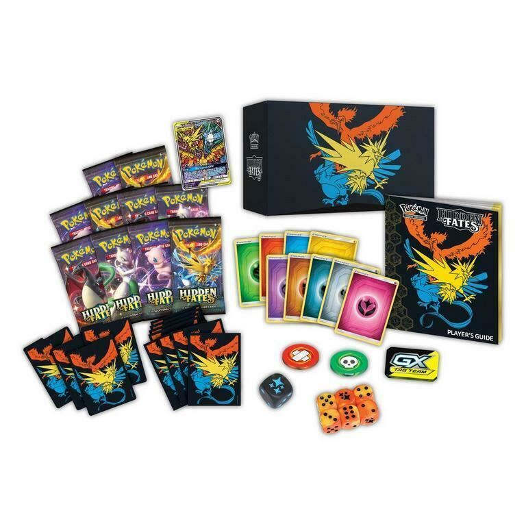 Pokémon TCG Hidden - Fates Elite Trainer Box